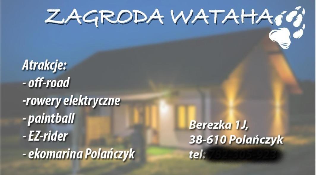 Zagroda Wataha 782 305 923 Polańczyk Exterior foto